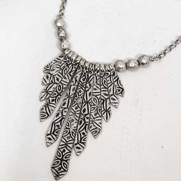 LUCKY BRAND Silver Tone Dangle Necklace - Picture 4 of 6
